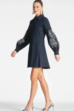 Sachin & Babi Tate Shirtdress - Midnight Online