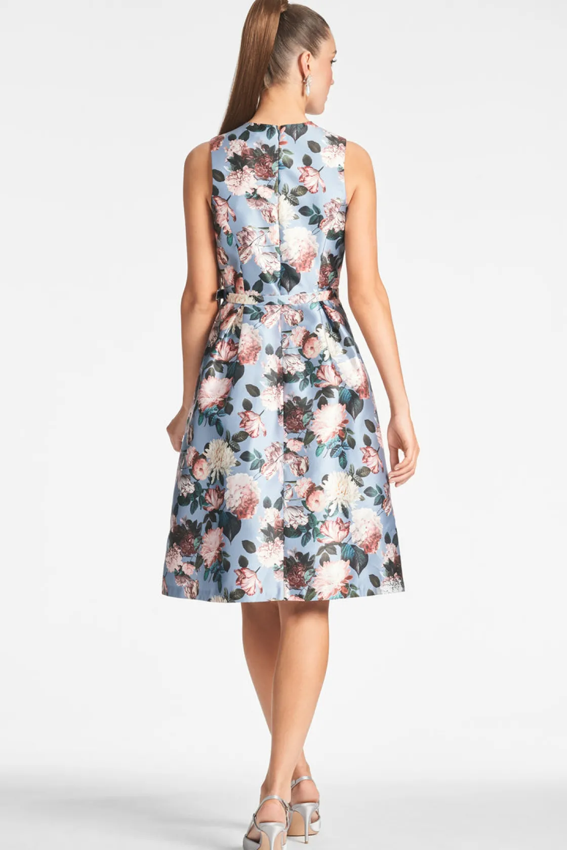 Sachin & Babi Tish Dress - Ice Blue Garden New