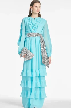Sachin & Babi Venus Gown - Blue Topaz Best Sale