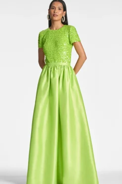 Sachin & Babi Veronica Top - Electric Lime Fashion
