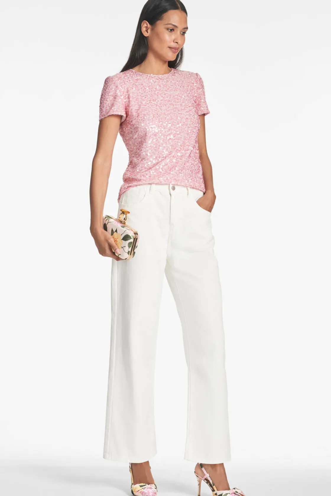 Sachin & Babi Veronica Top - Petal Pink Cheap
