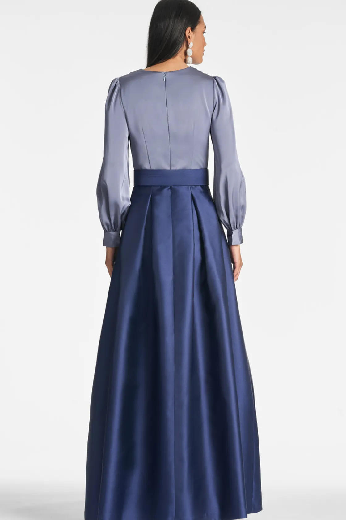 Sachin & Babi Zoe Gown - Cool Grey/Night Sky Smokey Slate/Night Sky Cheap