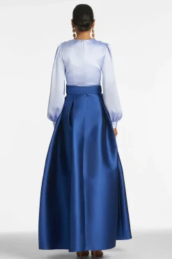 Sachin & Babi Zoe Gown - Periwinkle u0026 Eclipse Periwinkle & Eclipse New